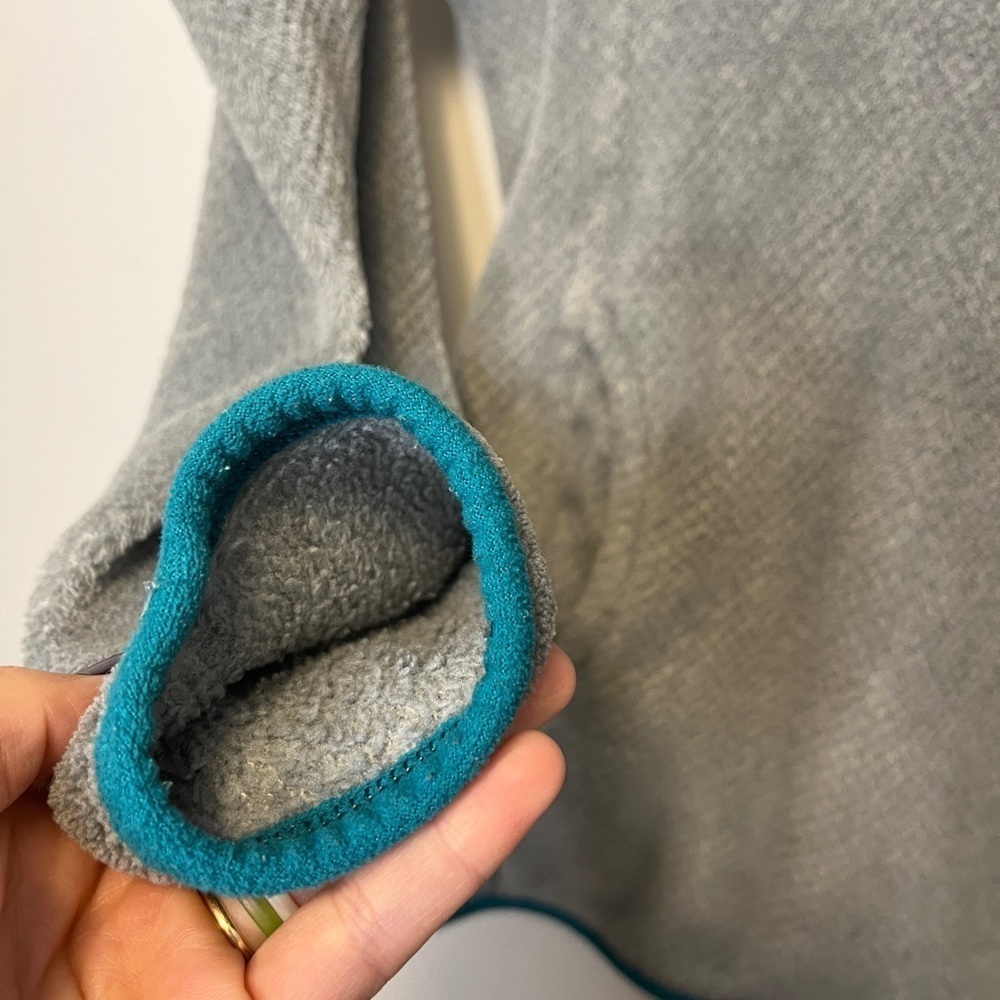 Patagonia Women’s Retool Snap-T Fleece X-Small Grey Teal - Picture 11 of 13